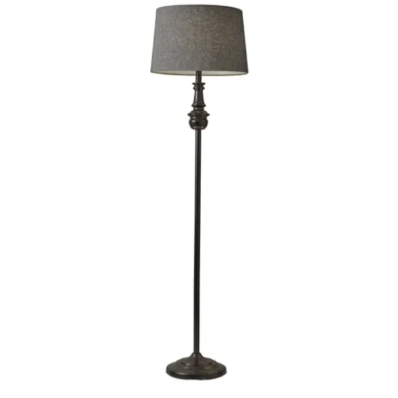 Black Herringbone Floor Lamp-Kirkland's Home Cheap