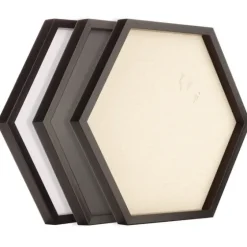 Black Hexagon Chalkboard 3-Pc. Wall Decoration Set-Kirkland's Home Online