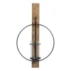 Black Hoop Glass Sleeve Wall Sconce, 28 In.-Kirkland's Home Hot