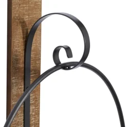 Black Hoop Glass Sleeve Wall Sconce, 28 In.-Kirkland's Home Hot