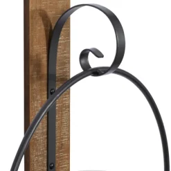 Black Hoop Glass Sleeve Wall Sconce, 24 In.-Kirkland's Home Cheap