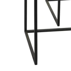 Black Iron And Glass Top Bar Cart-Kirkland's Home Cheap