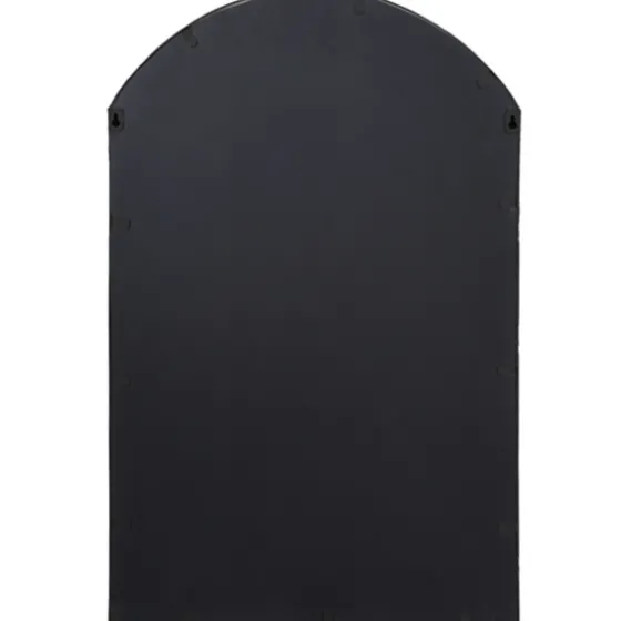 Black Iron Arched Windowpane Mirror-Kirkland's Home Discount