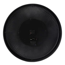 Black Iron Frame Bronze Numeral Wall Clock-Kirkland's Home Discount