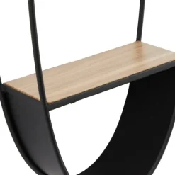Black Iron Oval Frame Wall Shelf-Kirkland's Home Flash Sale