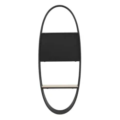 Black Iron Oval Frame Wall Shelf-Kirkland's Home Flash Sale