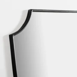 Black Iron Shield Wall Mirror-Kirkland's Home Shop