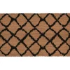 Black Lattice Doormat-Kirkland's Home Cheap