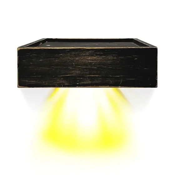 Black Led Floating Shelf With Remote, 7 In.-Kirkland's Home New