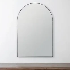 Black Linear Arch Wall Mirror-Kirkland's Home Sale