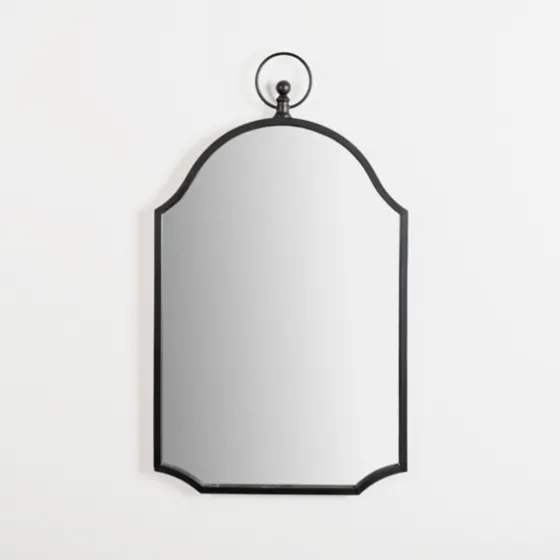 Black Linear Arched Wall Mirror-Kirkland's Home Cheap