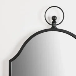 Black Linear Arched Wall Mirror-Kirkland's Home Cheap