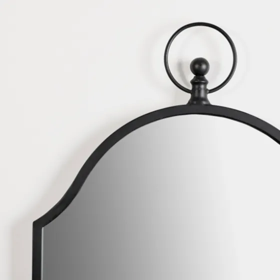 Black Linear Arched Wall Mirror-Kirkland's Home Cheap