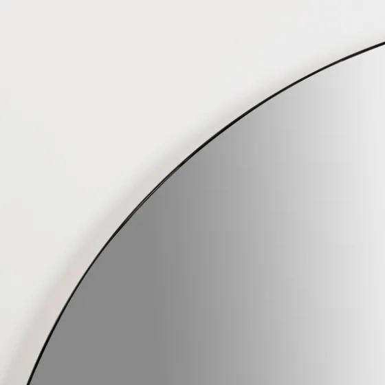 Black Linear Half Moon Mirror-Kirkland's Home Online