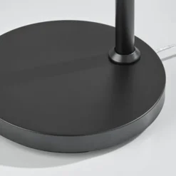 Black Metal And Frosted Glass Globe Floor Lamp-Kirkland's Home Outlet