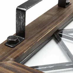 Black Metal And Glass Tray-Kirkland's Home Clearance