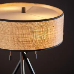 Black Metal And Rat Tripod Table Lamp-Kirkland's Home Hot