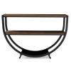 Black Metal And Rustic Wood Modern Console Table-Kirkland's Home Best