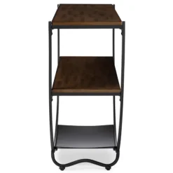 Black Metal And Rustic Wood Modern Console Table-Kirkland's Home Best