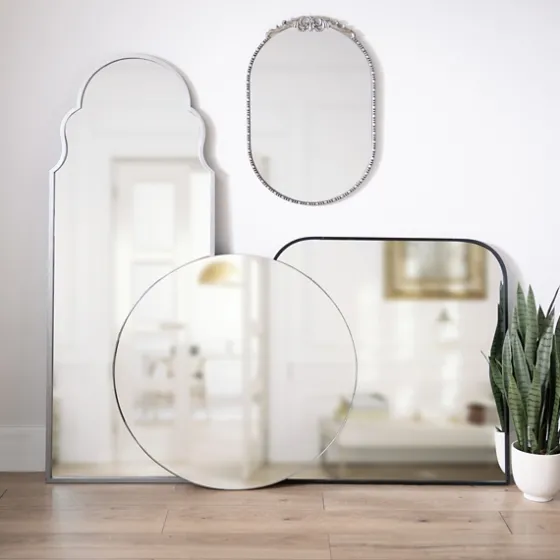 Black Metal Arch Mirror-Kirkland's Home Fashion