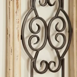 Black Metal Farmhouse Scroll Wall Plaque-Kirkland's Home Fashion