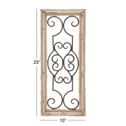 Black Metal Farmhouse Scroll Wall Plaque-Kirkland's Home Fashion