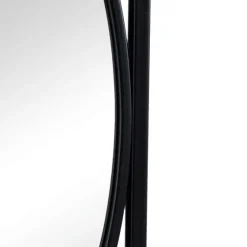 Black Metal Geometric Wall Mirrors, Set Of 3-Kirkland's Home Cheap