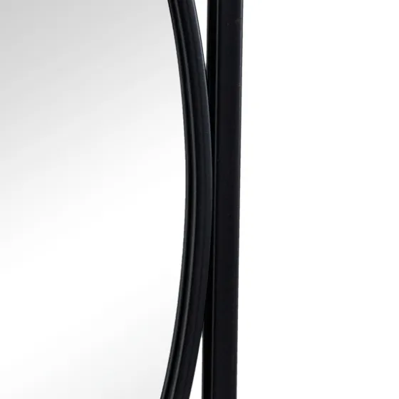 Black Metal Geometric Wall Mirrors, Set Of 3-Kirkland's Home Cheap