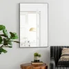 Black Metal Linear Mirror, 24X36-Kirkland's Home Best