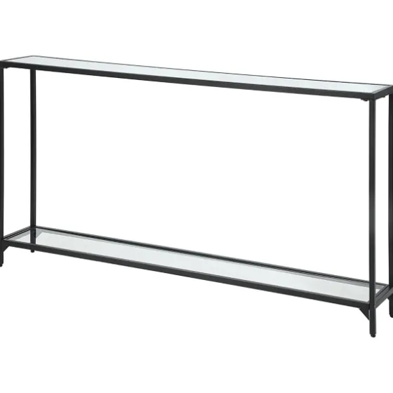 Black Metal Mirrored Top Console Table-Kirkland's Home Best