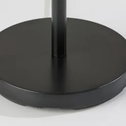 Black Metal Modern Accented Floor Lamp-Kirkland's Home New