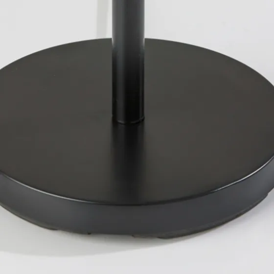 Black Metal Modern Accented Floor Lamp-Kirkland's Home New