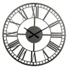 Black Metal Open Frame Wall Clock-Kirkland's Home Best Sale