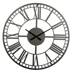 Black Metal Open Frame Wall Clock-Kirkland's Home Best Sale