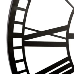 Black Metal Open Frame Wall Clock-Kirkland's Home Best Sale