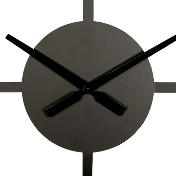 Black Metal Open Frame Wall Clock-Kirkland's Home Best Sale