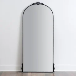 Black Metal Ornate Arch Large Mirror-Kirkland's Home Outlet