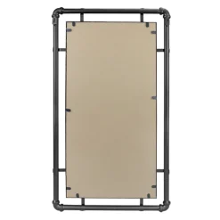 Black Metal Pipe Connected Mirror-Kirkland's Home Discount