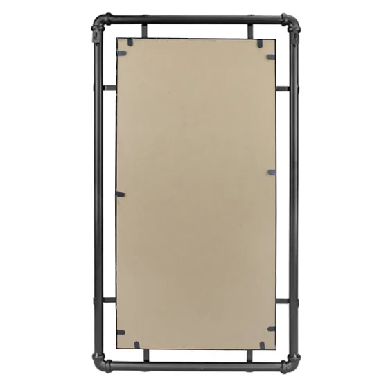Black Metal Pipe Connected Mirror-Kirkland's Home Discount