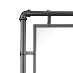 Black Metal Pipe Connected Mirror-Kirkland's Home Discount