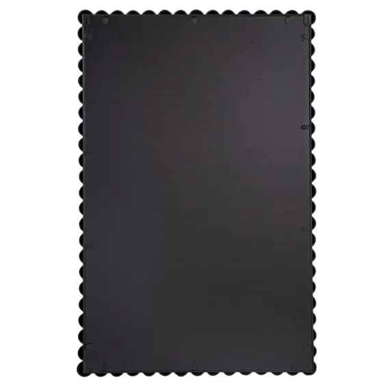Black Metal Rectangle Beaded Wall Mirror-Kirkland's Home Discount