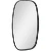 Black Metal Rectangular Wall Mirror, 18X31.5 In.-Kirkland's Home Cheap
