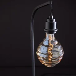 Black Metal Textured Edison Table Lamp-Kirkland's Home Cheap