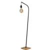 Black Metal Textured Edison Floor Lamp-Kirkland's Home Best Sale