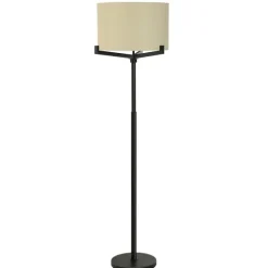 Black Metal Tri-Arm Floor Lamp-Kirkland's Home Clearance