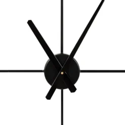 Black Metal Willet Wall Clock-Kirkland's Home Clearance