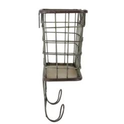Black Metal Wire Mail Wall Pocket-Kirkland's Home Best