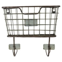 Black Metal Wire Mail Wall Pocket-Kirkland's Home Best