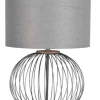 Black Metal Wire Sphere Table Lamp-Kirkland's Home Clearance
