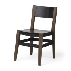 Black Modern Mango Wood Blocky Dining Chair-Kirkland's Home New